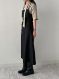 Tie Tension Elbow Length T-shirt