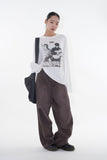 Ever oasis printing long sleeve tee