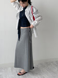Mono Wrap See-through Short Sleeve T-shirt