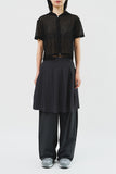 (W) Rinse Dot Skirt Pants