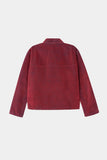 Off Velvet Denim Cropped JK