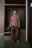 Annie Check Frill Shirt