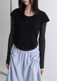 CROP HALF T