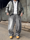 Reverse Track Line Denim