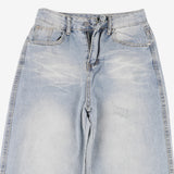 Derin Cut Off Wide Denim Pants