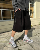 Maro Sweat One-Tuck Bermuda Pants (2p)