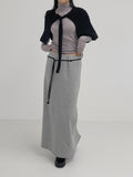 Boucle Strap Cape Cardigan