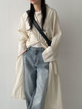 103 Grayish Wide Denim Pants