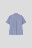 Lee Checekd Half Shirt