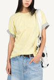 Lolly Color Matching Roll-up T-shirt