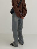Tin Vintage Semi-Wide Denim Pants