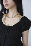 Morph shirring blouse