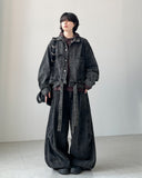 Hermes Belt Denim Jacket