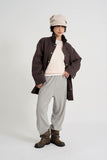 Sober wool v-neck knit