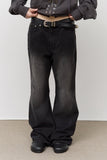 Vintage Black Bootscut Denim
