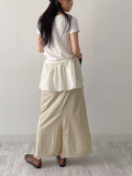 Somi See-through Frill Sleeveless Blouse