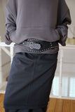 Fury Stud Wide Belt