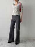 Striped Halterneck Sleeveless