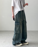 Info Wide Cargo Denim