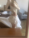 Guener Ribbon Lace Skirt