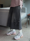 Vintage Star Patch Bermuda Denim