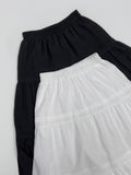 Layered Tiered Flare Long Skirt