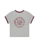 SUN LOGOS RINGER TEE
