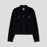 Cell Velvet Denim Jacket