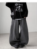 Natty Herringbone Balloon Pants
