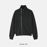 Moore Side Knitted Zip Up
