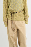 Beaded Ethnic String Belt