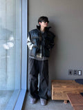 Default leather padding vest