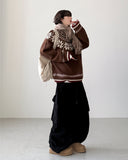 Lovely Nordic Balloon Knit