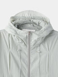 Hash Pintuck Windbreaker