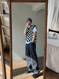 Bt Checker Knit Vest