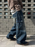 Sean Snap Cargo Wide Denim