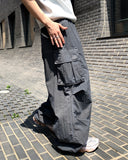 Pigment Nylon Cargo Banding Pants