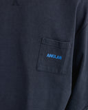 Washed Embroidered Pocket Tee