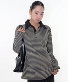 Nape all-day collar long sleeve