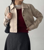 Trench Hidden Short Jacket