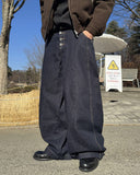 Giwoo Curved Denim Pants