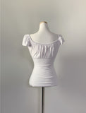 Elisebe Strap Shirring Top