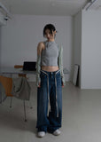 STRING CURVED JEAN