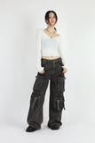 Fuse pocket black denim