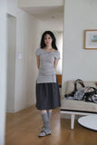 Top Two Way Eyelet Skirt