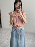 179 Stopper Denim Long Skirt