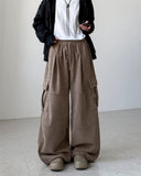 Drop Corduroy Cargo Pants