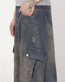 [MADE] Metal Denim Cargo Pants