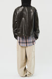 Perry Carpenter Leather Jacket