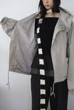 Cotton Balloon Hood Field Jumper